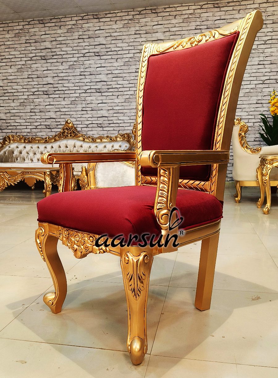 Amazing Bedroom Chairs Set with Round Table view 4