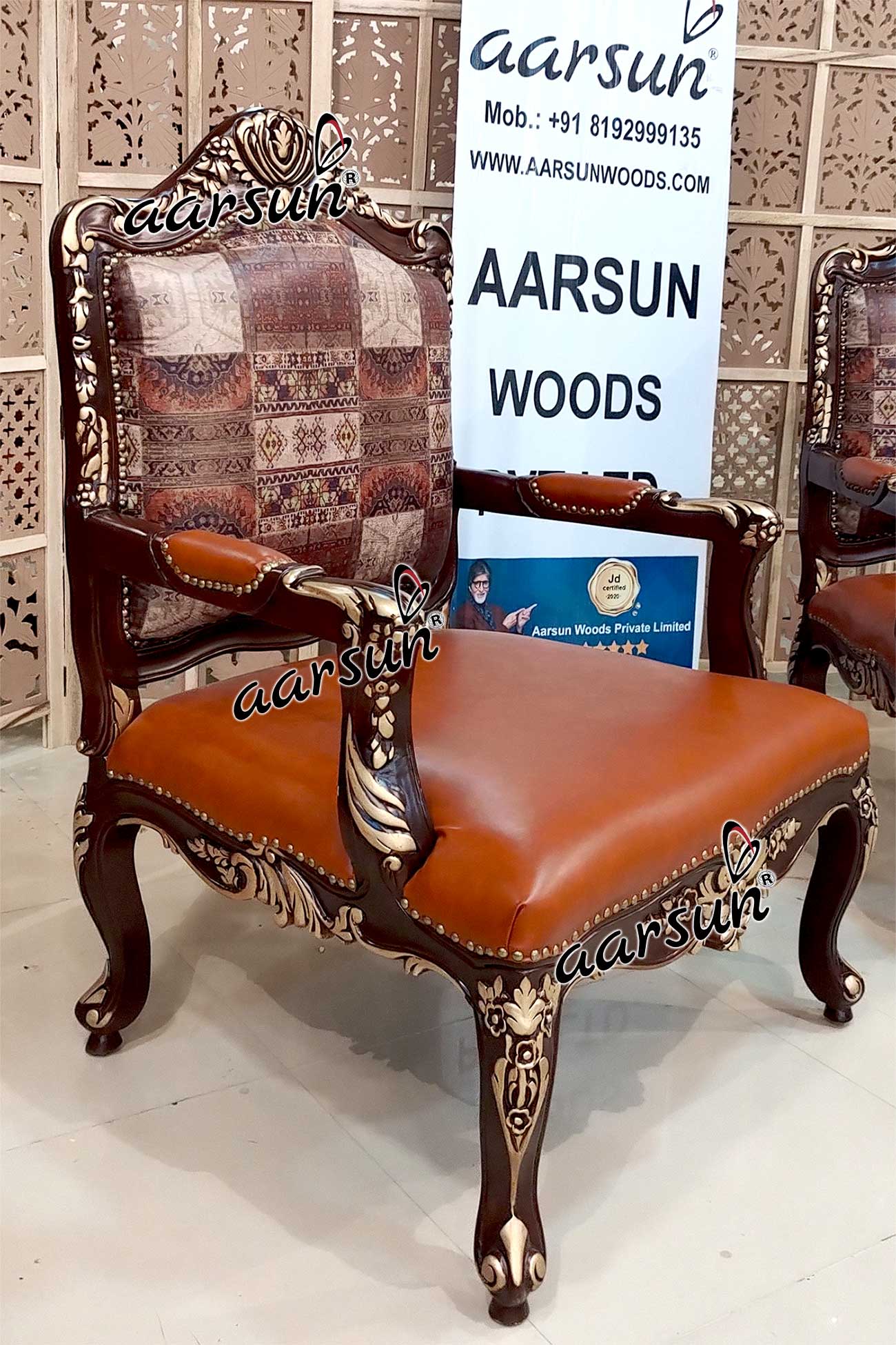 Designer Chairs in Leatherette view 5