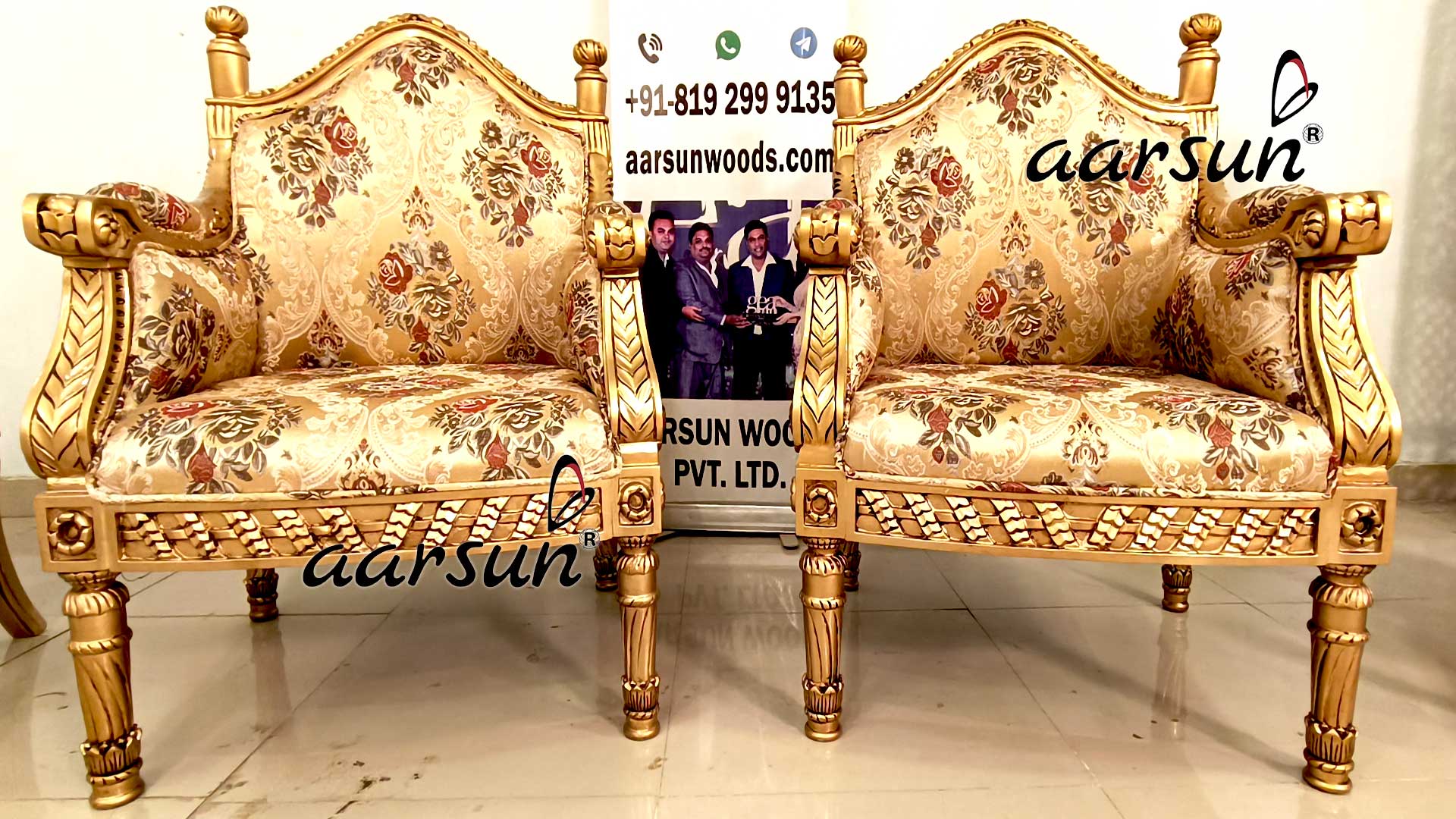 Royal Bedroom Chair view 6