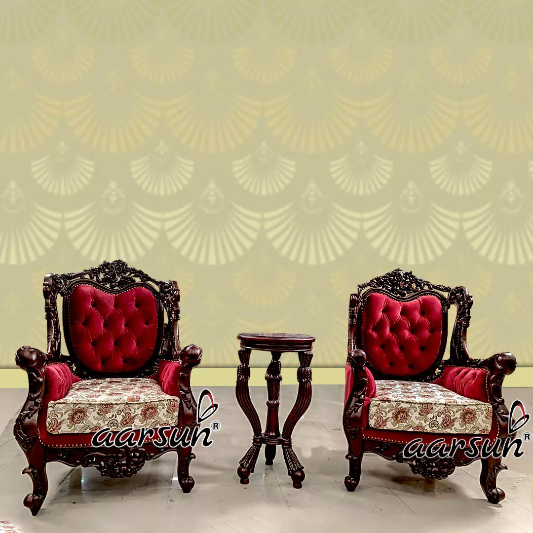 Royal Chair in Solid Wood view 4