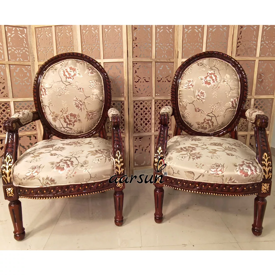 Royal Wooden Chair view 6
